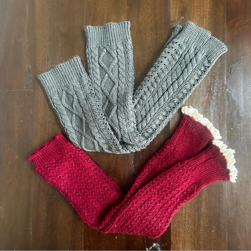 Knitted Leg Warmers